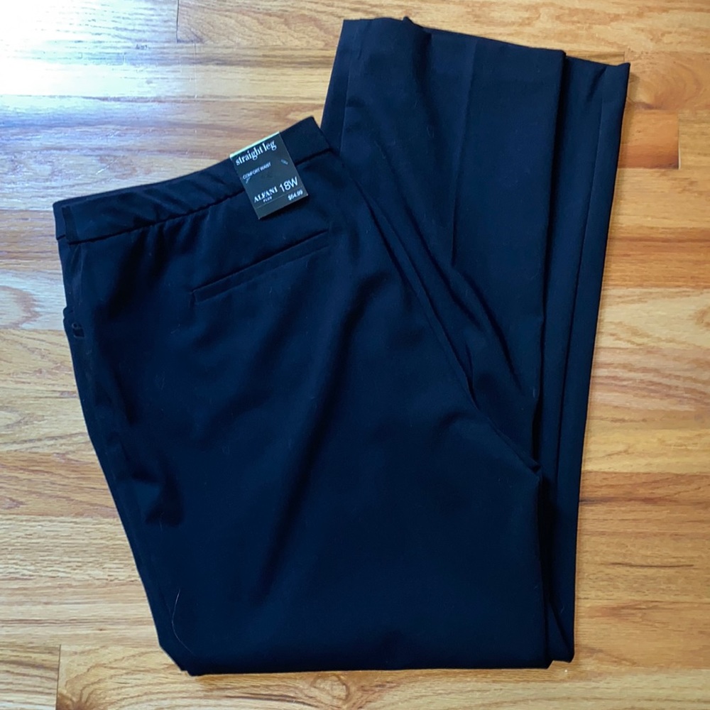 Alfani Plus straight leg women’s pants 18W